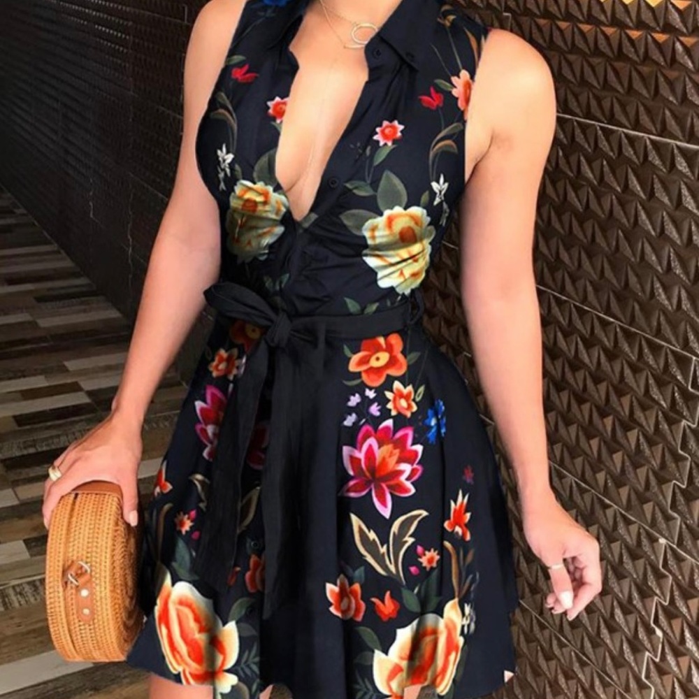 WOMENS FASHION DRESS 👗 🍃🌺🍃 - Picture 3 of 4